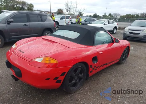 2001 Porsche Boxster z USA, uszkodzony, nr VIN WP0CA29871U621499